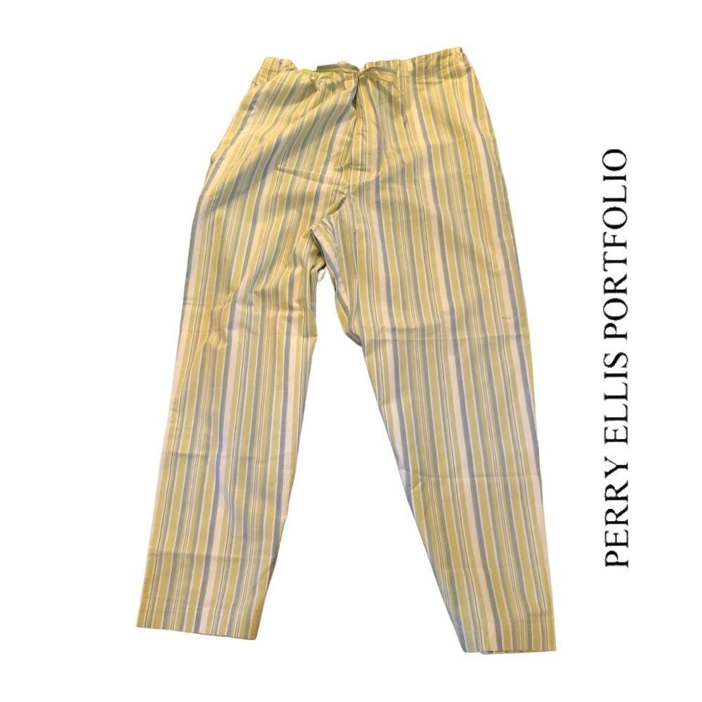 Perry Ellis Portfolio Pajama‎ Pants -Stripes, NWOT Size L